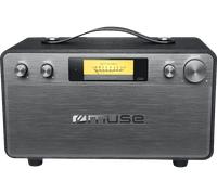 ALTOPARLANTE BLUETOOTH PORTATILE MUSE M-670 BT - Connettività e NFC - Ingresso AUX, Bluetooth, Argento, Nero