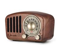 Altoparlante Bluetooth portatile, rivivi l'epoca d'oro con Nature Black Walnut, ideale per la tua prossima avventura o per una serata rilassante a