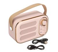 Altoparlante Bluetooth retrò, design squisito per esperienze di ascolto indimenticabili, suono forte, suono forte, suono forte, suono forte, suono
