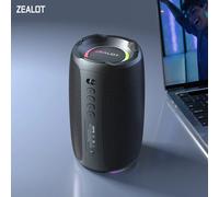 Zealot-S61 Altoparlante Bluetooth portatile Subwoofer wireless a doppio diaframma Scatola audio esterna impermeabile Surround musicale stereo