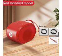 Altoparlante Bluetooth senza fili HP, portatile per uso esterno, compatibile con cavo di ricarica e cavo audio - supporta inserimento di scheda FM/TF/USB - godi di una qualità audio chiara e potente o