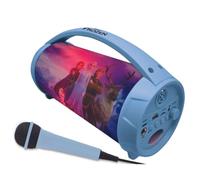 Altoparlante Bluetooth The Snow Queen, wireless, effetti luce multicolor, microfono karaoke, 1200 mAh