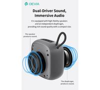 Speaker Devia SoundLite2 EM501 Altoparlante wireless Bluetooth 5,3 da 5 W Blu