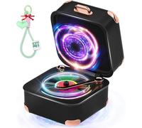 Altoparlante Bluetooth wireless 【Design creativo 2025 Award】【Diaframma in titanio da 52 mm per audio Hi-Fi】 Altoparlanti wireless Bluetooth creativo e carino da scrivania design con manopola di