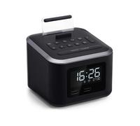 Altoparlante Bluetooth wireless LCD Orologio digitale con allarme Termometro FM Ricarica USB