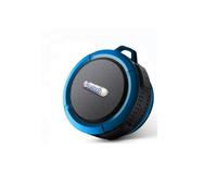 Altoparlante Bluetooth wireless per doccia con ventosa e gancio, autonomia 6 ore, audio HD, compatibile con Android e PC