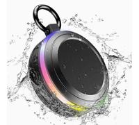 Altoparlante Bluetooth wireless portatile, impermeabile IPX7 con radio FM, mini altoparlante da viaggio per escursionismo e campeggio.