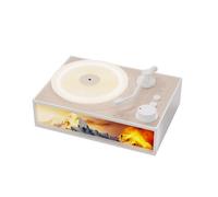 Altoparlante BT wireless Lettore di dischi desktop con luce notturna a LED 10 ml olio essenziale per casa ufficio camera da letto Decor musica diffusore di profumo audio decorativo