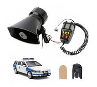 Altoparlante Car Siren,12V 100W 7 Tono Sound Car Sirena Horn Veicolo,Car Horn Sirena Allarme 7 Toni,Auto Sirena Altoparlante Sirena Di Allarme,Sirena Per Auto Suoni Vari,Sirena Allarme 12V Per Auto