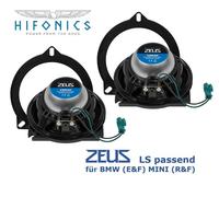 Hifonics ZSB-42 10cm (4 ") Coassiale Altoparlante Compatibile Con BMW X6 G06 SUV
