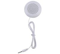 Altoparlante compatto a cuscino per induzione del sonno più veloce e riproduzione uditiva calmante funziona con dispositivi da 3,5 mm comodino leggero