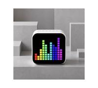 Altoparlante con Display A Pixel, Visualizzazione Dei Testi Delle Canzoni, Controllo Tramite App , Orologio da Tavolo e Decorazione per La