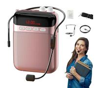 Altoparlante con Pa ricaricabile, amplificatore vocale portatile | Amplificatore vocale portatile Suono chiaro, cinghia regolabile a lunga durata della batteria per insegnare ai cantanti