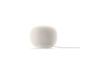 Altoparlante connesso Google Home Speaker Porcelain con Gemini AI e suono a 360°, Hub Matter/Thread, 3 microfoni, comandi touch e disattivazione microfono, USB-C - Nouvo