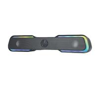 Altoparlante da gioco con barra audio wireless ALFES Black Illuminated 6 W (2 x 3 W)