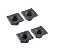 Altoparlante da palco con tweeter a tromba quadrato da 4 pollici 110x110 mm, 4 pezzi
