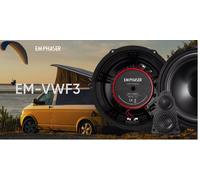 Emphaser EM-VWF3 Plug & Play 3-Wege Altoparlante Set Compatibile Con VW T5