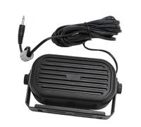 Altoparlante Esterno da 3,5 Mm, Altoparlante Esterno per Auto Radio CB da 5 W, per Radio CB, Radioamatori, Ricetrasmettitore Mobile, Scanner, per Radio IC-2730/ID-5100/IC-7100