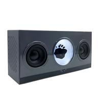 Altoparlante Ferrofluido Dinamico con Regolazione Dell'illuminazione a Led, 5.3 Dual Speaker Bluetooth, Visualizzatore del Fluido Ferro, Alla Alla Alla Alla Battere 4000Mah per Telefoni, Ipad Black