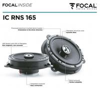 Altoparlante Focal IC RNS165 per Renault Captur Phase 1 / Phase 2 2013 >