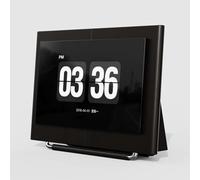 Altoparlante galleggiante per sottotitoli, cornice digitale elettronica fai da te, con orologio digitale, 8 tracce di rumore bianco, 14 sfondo dinamico, 8 effetti fluttuanti, decorazione per casa e