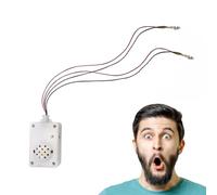 Altoparlante Ghost Screaming - Macchina audio spaventosa, gadget audio horror, creatore di rumore attivato dalla voce, ideale per scherzi, esposizioni di stanze infestate, decorazioni esterne ed