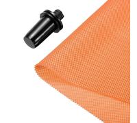 Altoparlante Griglia Tessuto 20 x 63 Pollici con Griglia Guide Piolo Arancione