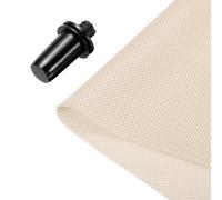 Altoparlante Griglia Tessuto 20 x 63 Pollici con Griglia Guide Piolo Beige