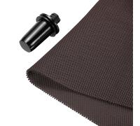 Altoparlante Griglia Tessuto 20 x 63 Pollici con Griglia Guide Piolo Marrone