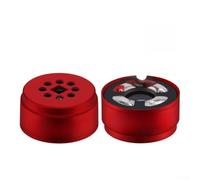 Altoparlante in alluminio rosso da 8 mm per riparazione cuffie fai da te | Elemento in carbonio CNTS, profondo per la risposta dei bassi, incisivo per l'impatto, sensibilità 98 dB