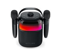 Altoparlante karaoke Bluetooth 150W impermeabile IPX5 con 2 microfoni wireless - Nouvo