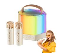 Altoparlante karaoke wireless, macchina per karaoke per adulti - Altoparlante di karaoke esterno portatile | Strumento di intrattenimento sonoro stereo per feste, incontri familiari, barbecue