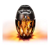 Altoparlante Led con effetto fiamma, Altoparlante Bluetooth per esterni con Suono stereo di qualità superiore, Lampada da tavolo con altoparlante wireless perfetto come regalo di Natale