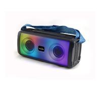 Altoparlante luminoso Bluetooth - INOVAALLEY - HP345-B - 10W - LED - Bluetooth V5.3 - Micro - TWS - FM - USB 2.0 - micro SD - AUX-IN