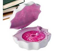 Altoparlante Luminoso Shell, Altoparlante Shell per Bagno | Comodo lettore musicale,Shell Wave Player - Altoparlante a luce ambientale regolabile, per feste in camera da letto