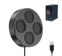 Altoparlante Magnetico - Altoparlanti con bassi profondi e ad alto volume USB con cavo | Da golf compatto e altoparlante da scrivania | lettore audio stereo per computer portatile, tablet, viaggio,