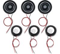 Altoparlante Magnetico Interno Rotondo Con Guscio Metallico Piccolo 2W 8 Ohm Mic