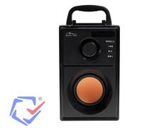 Altoparlante Mediatech MT3145 BT FM/AUX/SD/USB 15W Portatile Telecomandato Nero