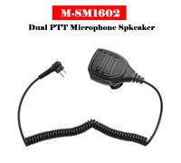 Altoparlante microfono Dual PTT a doppio PTT M-SM1602 per GP2000 CP88 P040 S1 Y