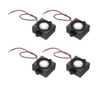 Altoparlante Mini 3W 4Ω, per 4PCS Portatile Micro Loudspeaker, Nero Argento