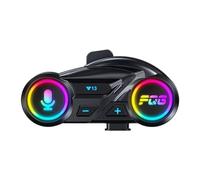 Altoparlante per casco da moto, cuffie wireless per casco, 800 mAh, auricolari con riduzione del rumore per turismo, pendolarismo, bicicletta, corsa, snowboard, sci