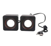 Altoparlante per computer alimentato tramite USB, design compatto a mini cubo nascosto con suono stereo e controllo del volume per laptop, PC desktop