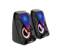 Altoparlante per Computer Cablato USB RGB Lighting Desktop Gaming Altoparlante Ad Alto Volume per Casa Ufficio Colorato Potente Altoparlante per