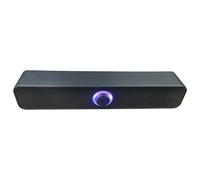Altoparlante Per Computer - Soundbar Stereo Alimentato USB, Suono Forte E Forte | Design Sottile Compatto Con Basso Migliorato, Riduzione Del Rumore Per Scrivania, TV, Tablet, Aula, Auto, Palcoscenico