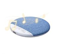 Altoparlante per dormire, Bluetooth 5.4 con rumore bianco, conduzione delle ossa sotto i cuscini, altoparlanti con suoni lenitivi e timer di sonno, per chi dorme sul lato (blu)