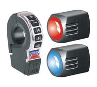 Altoparlante Per Moto - Avvisatore Acustico Da Manubrio Wireless Con Ricarica Per Telefono Integrata | Barra Audio Stereo Impermeabile | Bluetooths, Riproduzione Scheda TF, 12-24 V Per Moto, Scooter