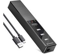 Altoparlante per PC con Hub USB, Soundbar PC con porta per computer portatili e desktop, compatibile Windows/Mac, altoparlante portatile per gioco, zoom, corsi online e telelavoro