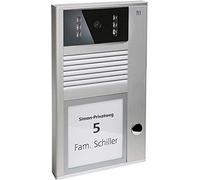 Altoparlante porta 1 pulsante Argento AVC11010-0010