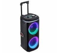 KBTUS-480: Altoparlante da festa con ruote Hyperbass e doppia luce RGB da 6,5"
