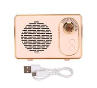 Altoparlante portatile con design retrò, mini altoparlante Bluetooth 5.0 vintage, caratterizzato da forte compatibilità, buona qualità del suono e